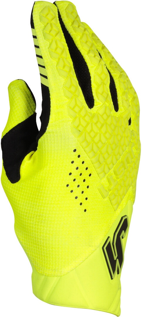 Just1 J-HRD Motorcross handschoenen, geel, XL