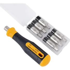 bernstein tools for electronics 4-989-G Drehmomentadapter-Satz 1/4 (6.3 mm) 3.0 - 5.5 Nm