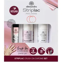 Alessandro Striplac Peel or Soak Rosé Crush On Chrome Set– Perfekte Nägel in 15 Minuten
