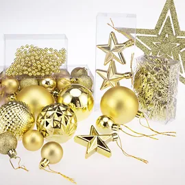 DEUBA Christbaumschmuck Gold