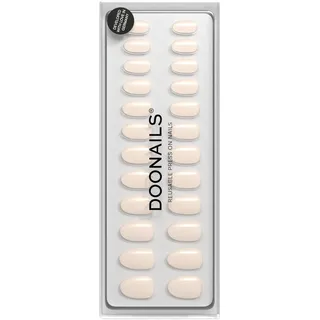 doonails ltd DOONAILS Soft Gel Press Ons Cheesecake Medium Round - beige