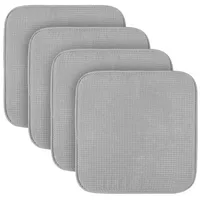 BestLivings Stuhlkissen Struktur Hellgrau 38 x 38 x 3
