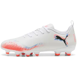 Puma Future 8 Play FG/AG Jr PUMA White-PUMA black/glowing red 38