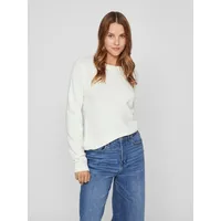 VILA "VIRIL O-NECK L/S KNIT TOP - NOOS", Damen,