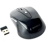 Gembird MUSW-6B-01 Wireless Mouse schwarz/silber