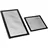 DEMCiflex Staubfilter Set für DAN Cases A4 intern Schwarz