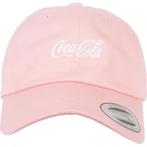 MERCHCODE Coca Cola Logo Dad Cap pink ONE SIZE