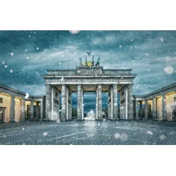 Fototapete PAPERMOON "Berlin", bunt, B:5,00m L:2,80m, Vlies, Tapeten
