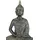 I.GE.A. Buddha Figur sitzend Statue Figuren Skulptur braun (braun, grau), B:15cm H:20cm, Polyresin, Dekofiguren, Garten-Figur