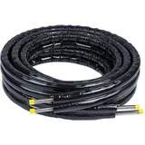 Evenes Solarleitung Flexrohr Edelstahl-wellrohr 2 in 2 Dn12 isoliert Solar Solaranlagen 5-50 m