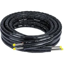 Evenes Solarleitung Flexrohr Edelstahl-wellrohr 2 in 2 Dn12 isoliert Solar Solaranlagen 5-50 m