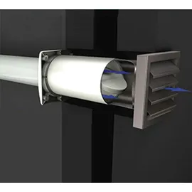 aeroboy Mauerkasten Ø 150 mm Rückstauklappe