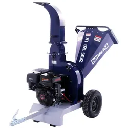 BullMach ZEUS 120 LE - Professioneller Benzinhäcksler  - Benzinmotor 15 PS mit E-Starter