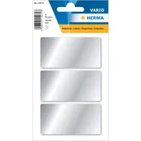 Herma 15079 34x67mm silber, 9 St./Pack.
