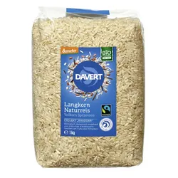Davert - Langkorn Naturreis, Vollkorn 1000 g
