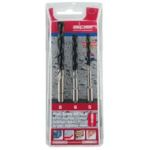 Alpen Betonbohrer Set 3-teilig 5 mm/6 mm/8 mm