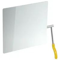 Hewi Kippspiegel 802.01.100R18 725x741x73mm, Hebel rechts, senfgelb