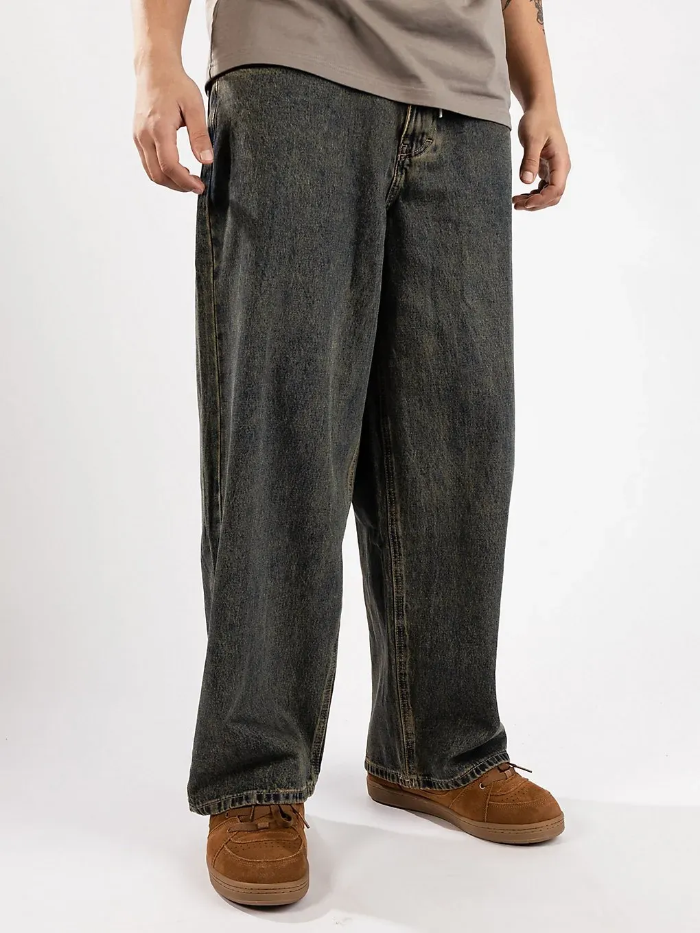 Empyre Sk8 Ultra Wide Jeans palmino Gr. 38