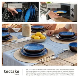 Tectake Tafelservice Mare 6-tlg. blau