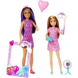 Barbie Celebration Fun Photobooth Playset With Skipper Stacie Dolls & Accessories