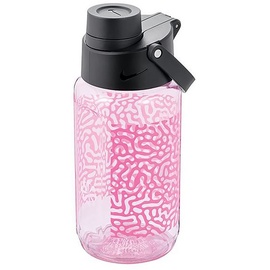 Nike Unisex – Erwachsene TR Renew Recharge Trinkflasche, pink Rise/Black/Light Menta, 473ml