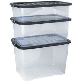CEP Strata Aufbewahrungsbox 60 x 39,7 x 17,2 cm 1-tlg. glasklar