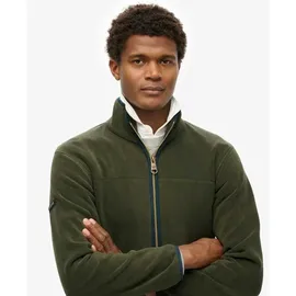 Superdry Estate Fleecejacke Olivgrün M
