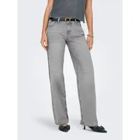 Only Low-rise-Jeans ONLBRENDA LOW WIDE DNM CRO117 NOOS grau S (36)