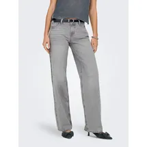 Only Low-rise-Jeans ONLBRENDA LOW WIDE DNM CRO117 NOOS grau S (36)
