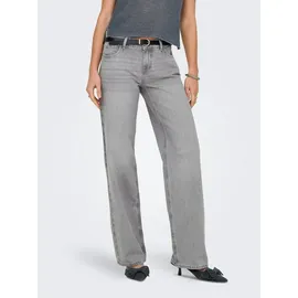 Only Low-rise-Jeans ONLBRENDA LOW WIDE DNM CRO117 NOOS grau S (36)