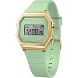 ICE-Watch - ICE digit retro Lagoon green - Grüne Damenuhr mit Plastikarmband - 022060 (Small)