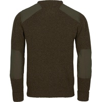 Pinewood Lappland Rough Sweater Mossgree Melange Grösse: (L)