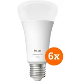 Philips Hue A67 White & Color 1.600 lm E27 6er-Pack