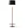 aea Eleganter Stehlampe 167cm 45,0cm schwarz