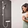Hansgrohe Finoris Einhebel-Duscharmatur Aufputz für 1 Verbraucher mattweiß 76620700