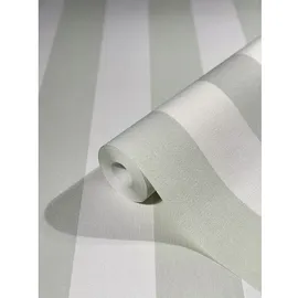 Marburg Hailey Vliestapete 10 m x 0,53 m 300 g Weiß/Grün 82262