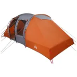 vidaXL Sofort Zelt Grau und Orange 524 x 232 x 192 cm