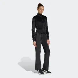 adidas Glam Velvet Trainingsanzug schwarz L