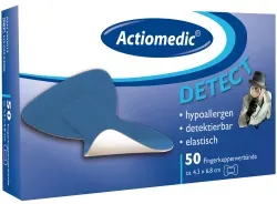 Actiomedic® DETECT+ ELASTIC Fingerkuppenverband 336.020.43068 , 1 Packung = 50 Stück
