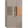 hom'in Highboard 83,3 x 154,1 x 37,4 cm Grau