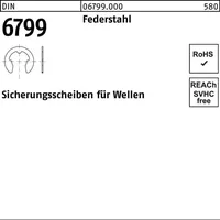 OEM Sicherungsscheibe DIN 6799 f.Wellen 8 250 Stück