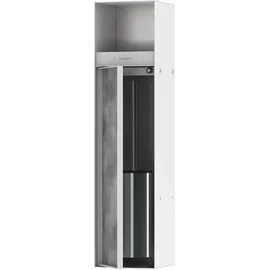 Hansgrohe WC-Bürstengarnitur XtraStoris Rock Mattweiß (56062700)