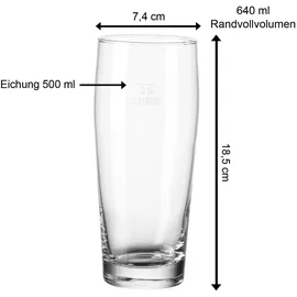 VAN WELL Willi Becher 0,5 l 12 St.