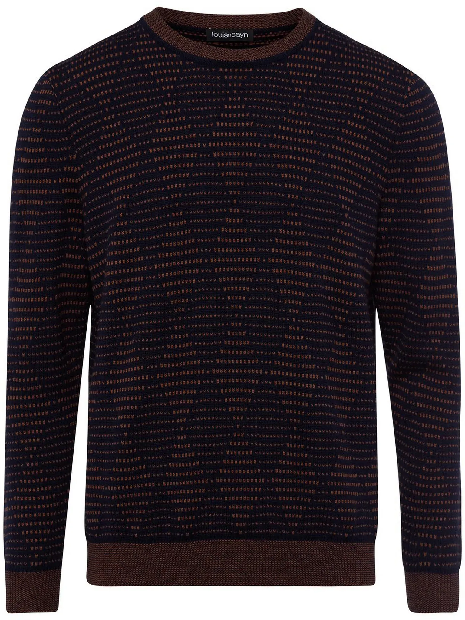 Le pull à encolure arrondie  Louis Sayn bleu