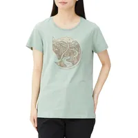 Fjällräven Arctic Fox Print T-Shirt W misty green (674)