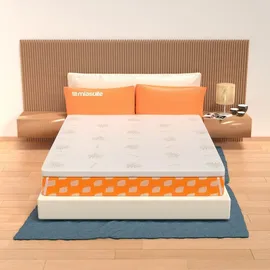 MiaSuite Topper 80 x 195 cm Weiß