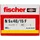Fischer Nageldübel N 5 x 40/15 F 100 Stück