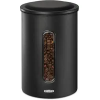 xavax Kaffeedose schwarz 24,5 x 15 x 15 cm 1,3 kg
