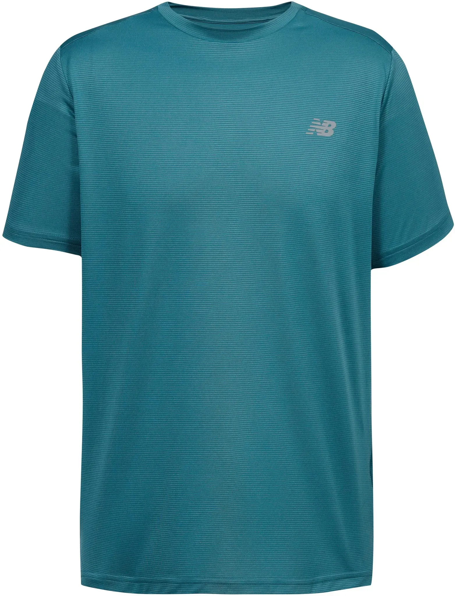 NEW BALANCE Sport Essential T-Shirt Funktionsshirt Herren in big teal, Größe XL - blau