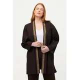 Ulla Popken Kimono braun 58-60